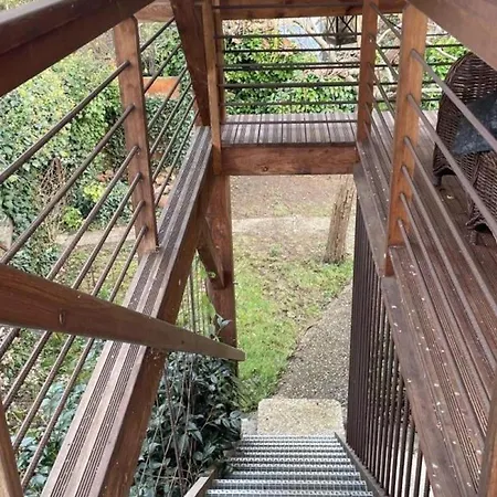 Studio Confortable Avec Vue Sur Riviere Et Jardin, Equipements Inclus - Fr-1-489-498 * Hérisson